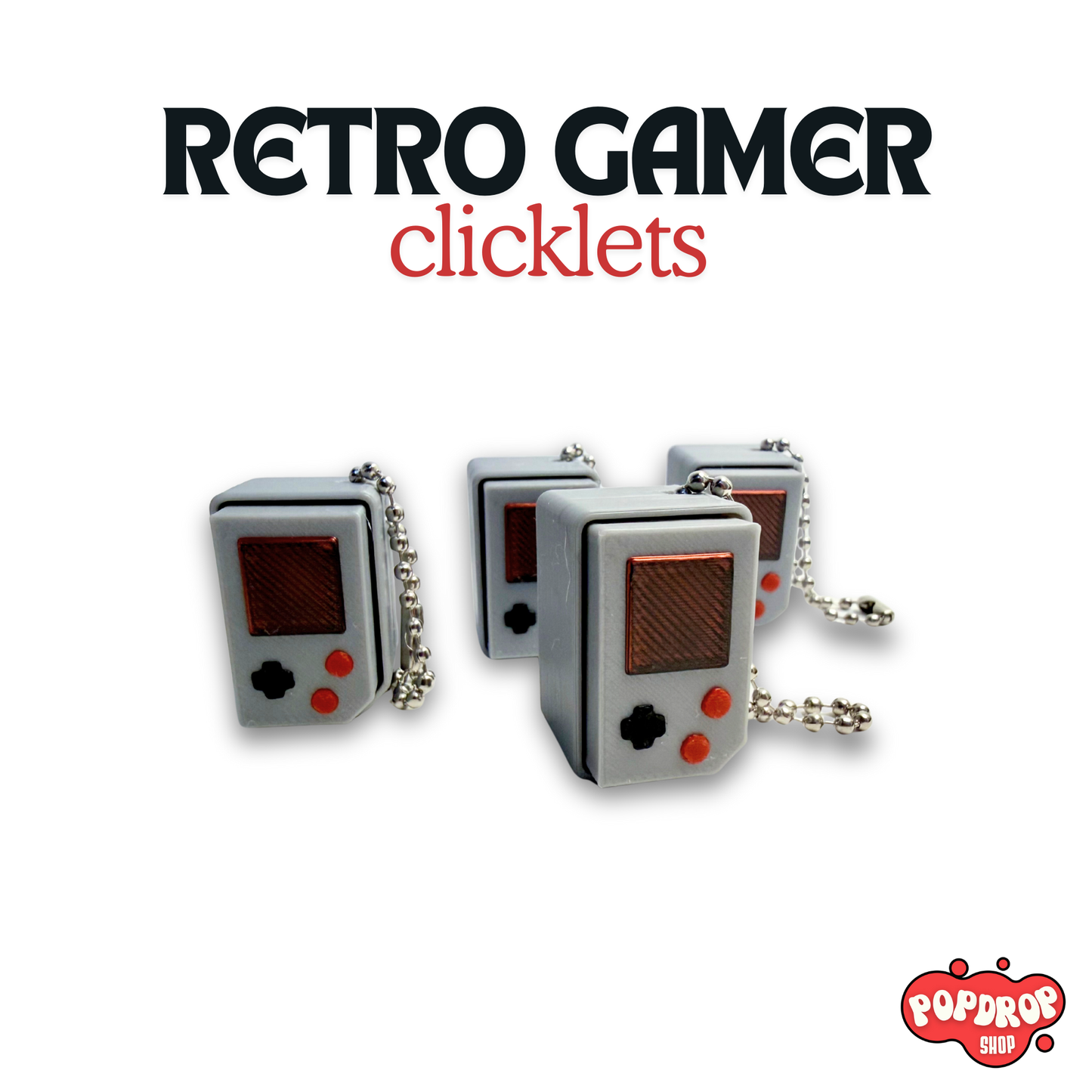 Retro Gamer Clicklets โ Case of 18