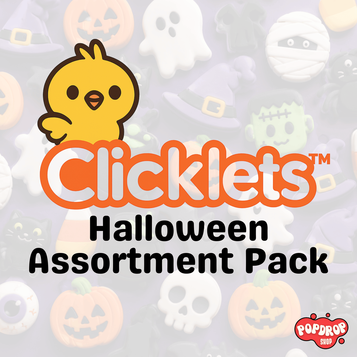 Halloween Clicklet Assortment Pack - Case of 18