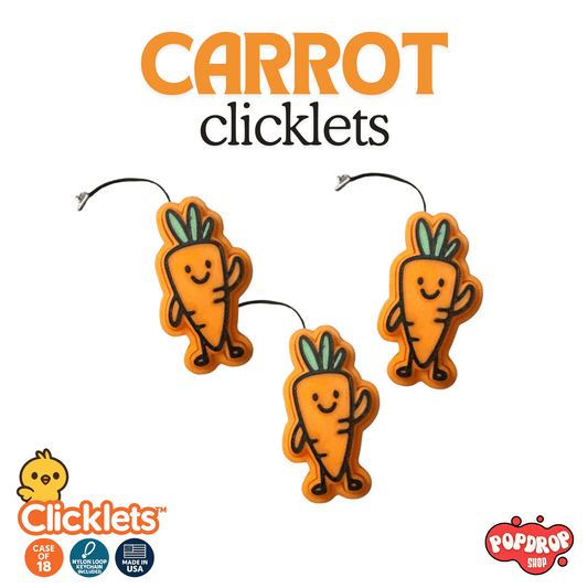 Carl the Carrot Clicklets - Case of 18