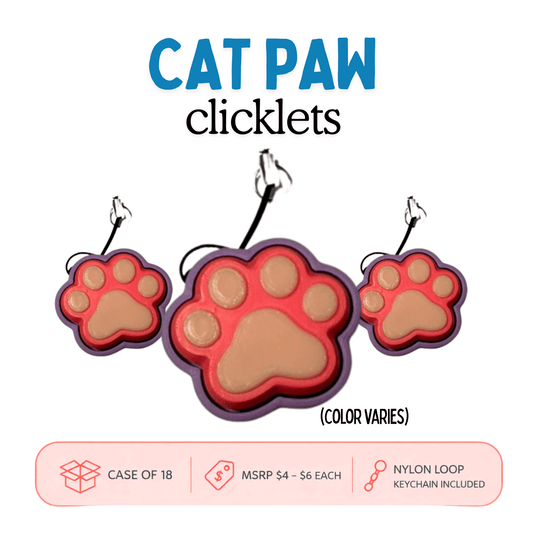 Cat Paw Clicklets - Case of 18