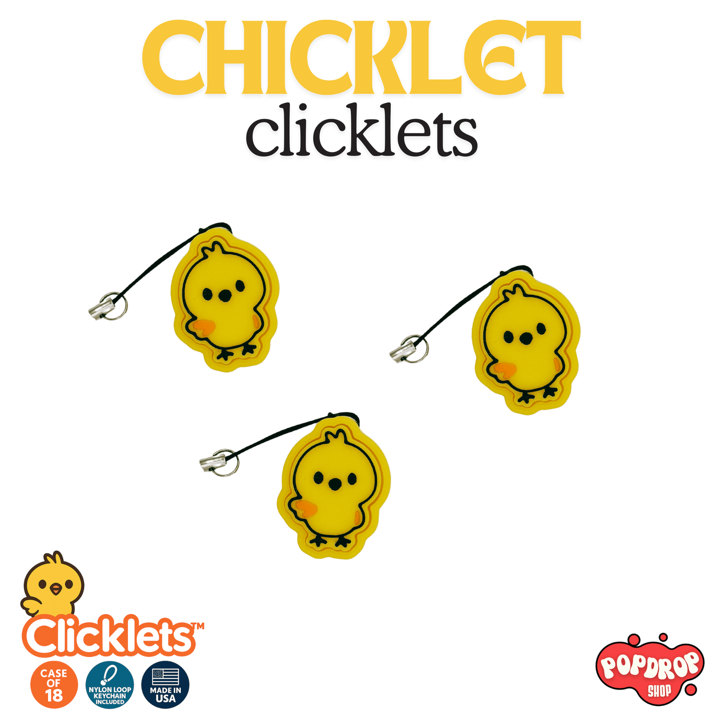 Chicklet Clicklets - Case of 18