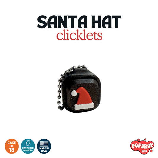 Santa Hat Cube Clicklets – Case of 18