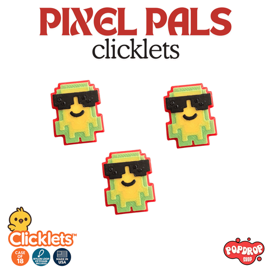 Pixel Pals Clicklets - Case of 18