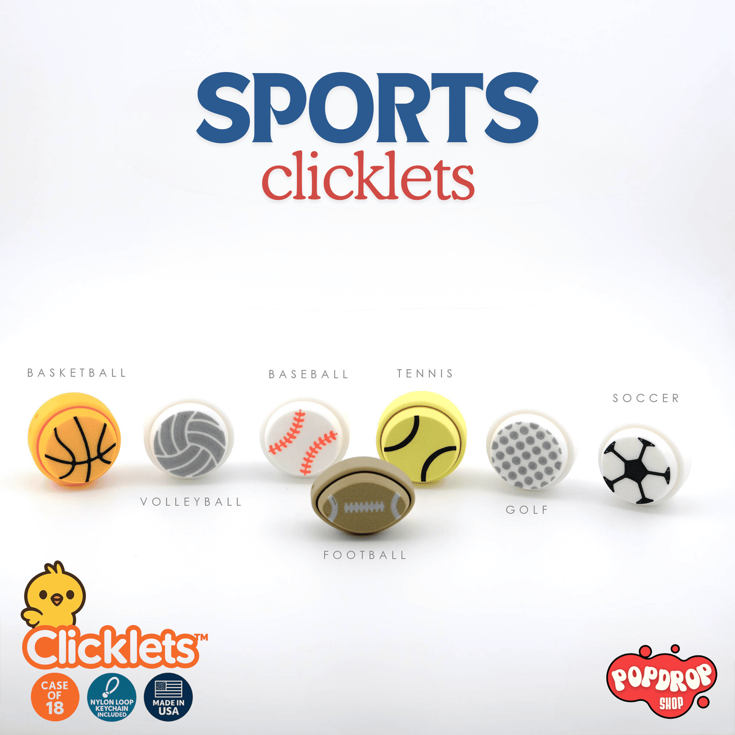 Game Day Clicklets – Case of 18