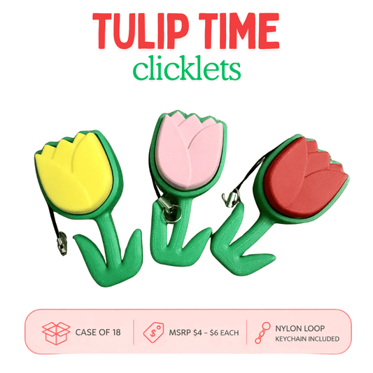 Tulip Time Clicklets - Case of 18